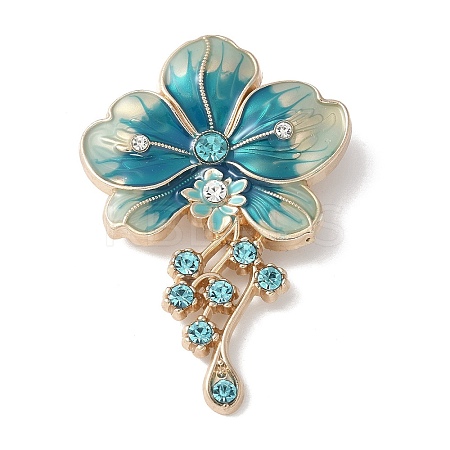 Flower Enamel Pins JEWB-M067-04KCG-01-1