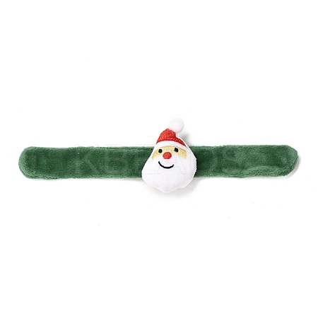 Christmas Slap Bracelets X1-BJEW-B012-07-1