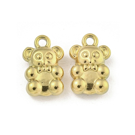 Ion Plating(IP) 304 Stainless Steel Charms STAS-I307-555G-1
