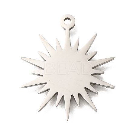 Anti-Tarnish 201 Stainless Steel Pendants STAS-B076-01P-05-1