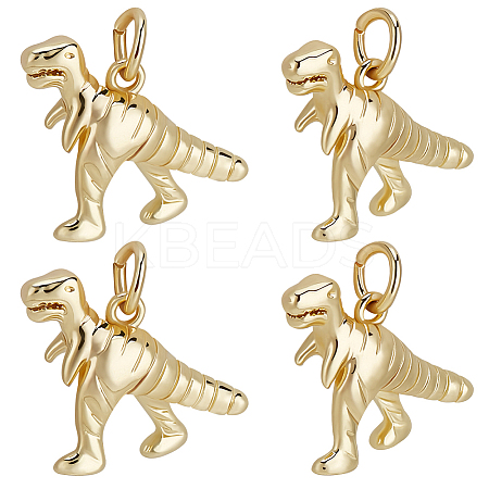 10Pcs Rack Plating Brass Pendants KK-BBC0017-14-1
