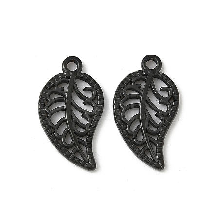 304 Stainless Steel Pendants STAS-Q362-08B-B-1