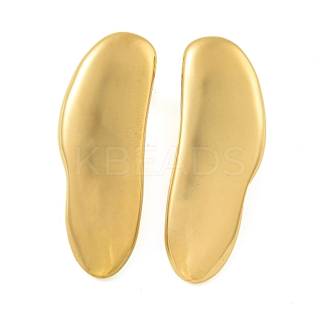 Ion Plating(IP) 304 Stainless Steel Stud Earrings for Women EJEW-S227-41G-1