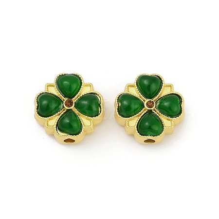 Alloy Resin Rhinestone Beads PALLOY-D369-20MG-03-1