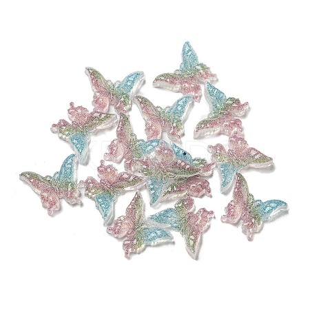 Luminous Transparent Resin Decoden Cabochons RESI-D013-08A-1