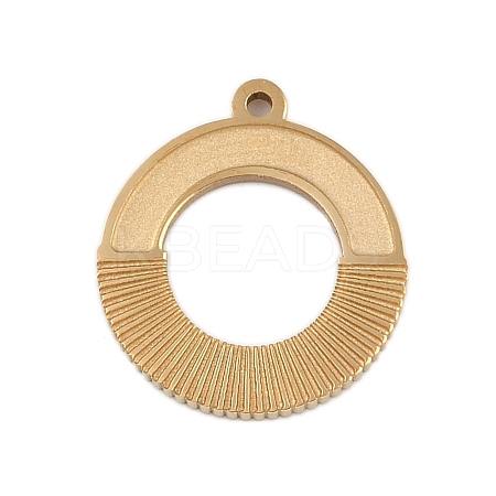 Ion Plating(IP) 304 Stainless Steel Charms STAS-U019-17G-1