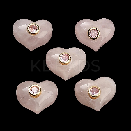 Natural Rose Quartz Beads GG-CBACC2B-03G-1