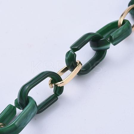 Handmade Paperclip Chains AJEW-JB00606-02-1