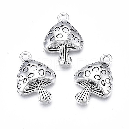 Tibetan Style Alloy Pendants TIBE-T010-40AS-1-1