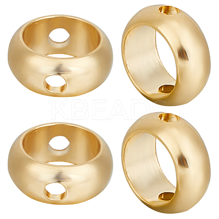 CREATCABIN 80Pcs Brass Beads Frames KK-CN0002-57-1