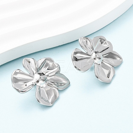 304 Stainless Steel Stud Earrings LS-EJEW-I323-01P-01-1