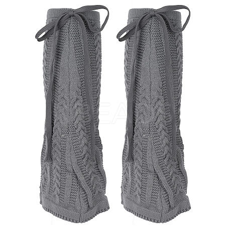 Acrylic Fibers Socks for Women AJEW-WH20060-48C-1