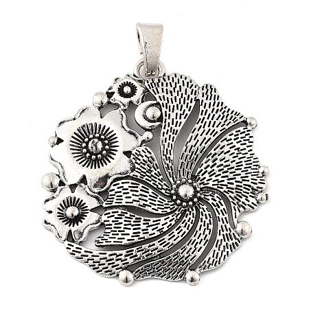 Tibetan Style Alloy Big Pendants LS-PALLOY-D362-02AS-A-1