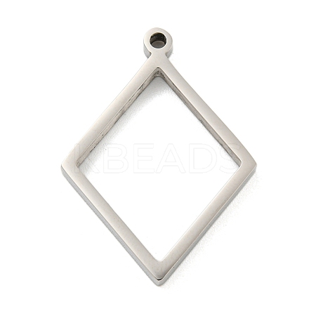 Non-Tarnish 304 Stainless Steel Laser Cut Pendants STAS-U009-03A-P-1