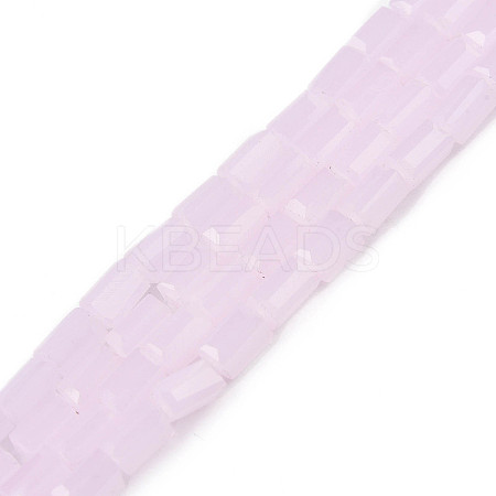 Imitation Jade Glass Beads Strands GLAA-N052-03-B03-1