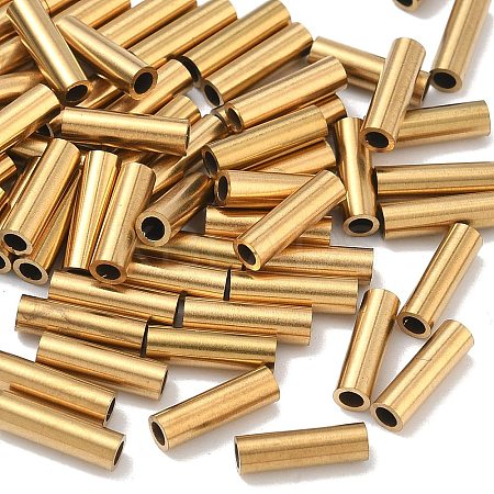 Ion Plating(IP) 304 Stainless Steel Tube Beads STAS-L216-23G-G-1