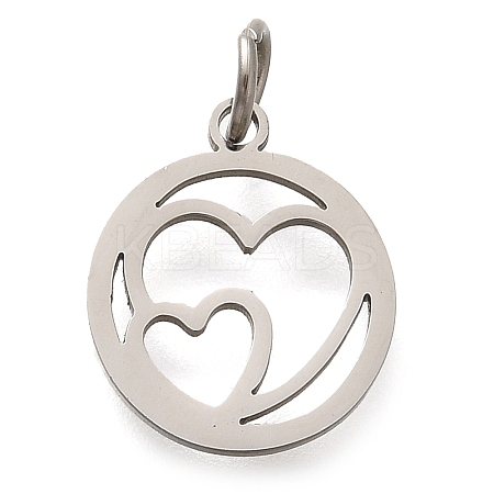 304 Stainless Steel Charms STAS-Z119-08P-1