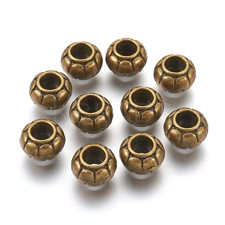 Alloy European Beads MLF10586Y-NF-1
