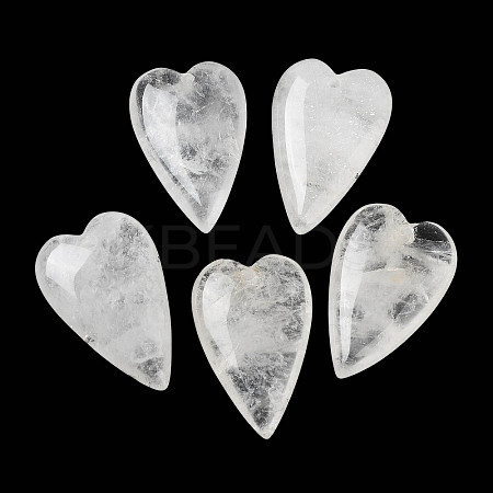 Natural Quartz Crystal Pendants G-D087-02B-1