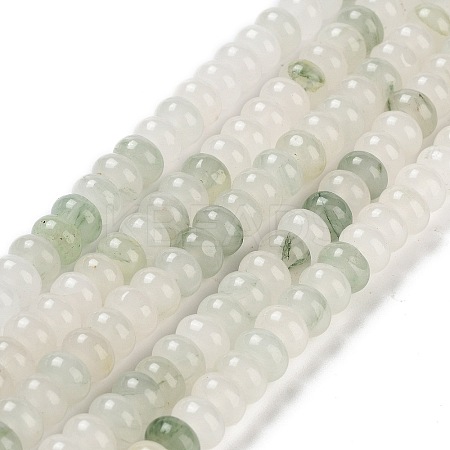 Natural Tianshan Cui Quartzite Beads Strands G-D481-20-1