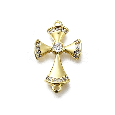 Brass Micro Pave Cubic Zirconia Pendants KK-K400-40G-1