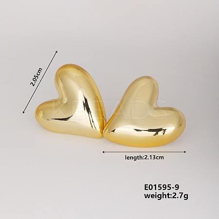 Fashionable Cute Heart Earrings for Hot Personalized Matching WX1077-8-1