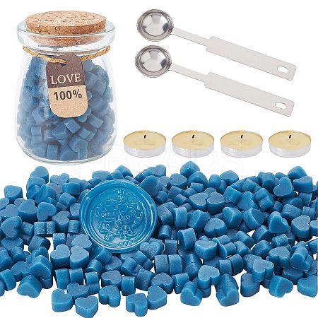 Sealing Wax Particles Kits for Retro Seal Stamp DIY-CP0003-60S-1