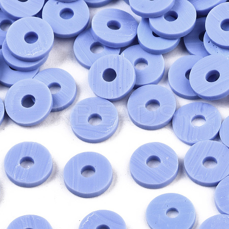 Handmade Polymer Clay Beads X-CLAY-Q251-6.0mm-B32-1
