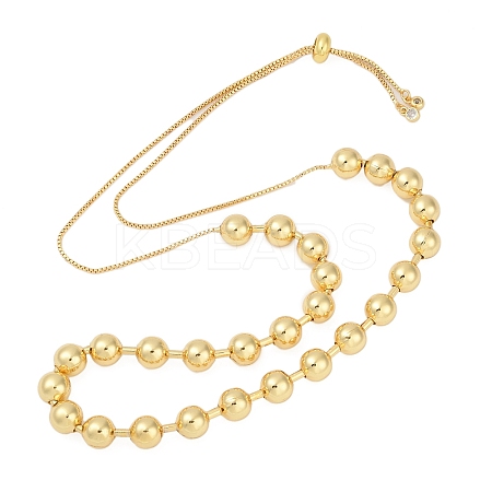 Brass Necklaces NJEW-E089-02G-04-1