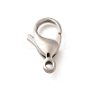 316 Stainless Steel Lobster Claw Clasps STAS-D288-09P-1