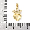 Brass Cubic Zirconia Pendants LS-ZIRC-H122-01G-05-3