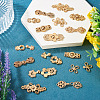 16 Pairs 8 Styles Alloy Adjustable Jean Button Pins DIY-TA0013-13-6