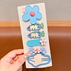 6Pcs Iron Snap Hair Clips PW-WG55E3A-04-1