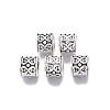Tibetan Style Alloy European Beads TIBE-S314-95AS-RS-2