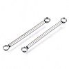 Non-Tarnish 304 Stainless Steel Links Connectors X-STAS-S117-005-2
