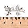 Brass Glass Charms KK-C054-17P-3