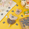 50Pcs Eye Hotfix Rhinestone Sew on Patches DIY-FG0007-30-5