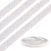3 Yards Resin Self Adhesive Sewing Trim Hotfix Rhinestone Tape DIY-TA0013-15B-2