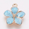 Zinc Alloy Enamel Pendants LS-PALLOY-I124-10G-E-3