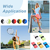 Yin Yang Silicone Tennis Racquet Dampener AJEW-FH0004-56-6