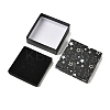 Star Print Paperboard Jewelry Gift Boxes CON-K016-01E-2