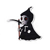 Halloween Printed Acrylic Pendants OACR-I025-03-1