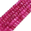 Faceted Dyed Natural White Jade Beads Strands GG-CBAE966-01A-O-2