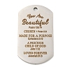 Non-Tarnish 201 Stainless Steel Pendants STAS-L079-07P-1