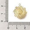 Natural White Jade Boho Pendants STAS-U027-07G-03-3