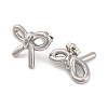 Non-Tarnish 304 Stainless Steel Stud Earrings for Women LS-EJEW-Z057-09P-2