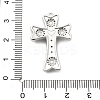 Brass Micro Pave Cubic Zirconia Pendants KK-L228-34P-01-3