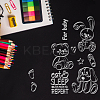 PVC Plastic Stamps DIY-WH0167-56-384-5