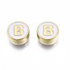 Alloy Enamel Beads X-ENAM-N052-006-01B-RS-2