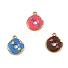 304 Stainless Steel Enamel Pendants STAS-P396-11G-M-1